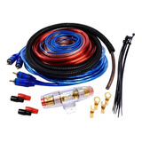 Kit De Cables Para Potencia 4 Gauge 2500w Maverick