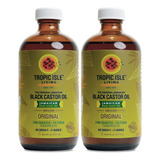 Aceite De Ricino Negro Tropic Isle Living Jamaican, 8 Onzas,