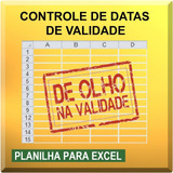 Planilha Controle Dos Vencimentos Dos Produtos