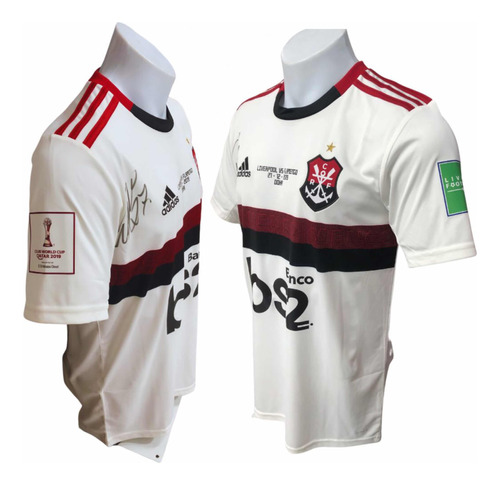 Camisa Flamengo Mundial Da Fifa 2019 Autografada Pelo Bh