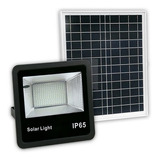 Reflector Led 100w Panel Solar Intemperie Lampara Exterior 