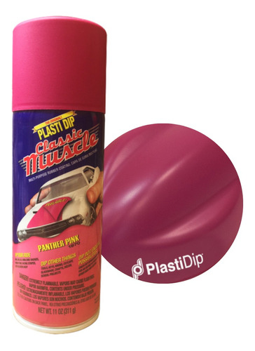 Pintura Removible Plasti Dip Aerosol Colores Muscle Pastel Color Panther Pink