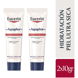 Eucerin Aquaphor 10ml Crema X 2 Unidades