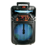 Dm-832 Bocina Bluetooth 8 Pulgadas,micrófono, Controller Rgb