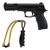 Combo Pistola Deportiva Umarex Dx17 200bbs, Regalo Resortera