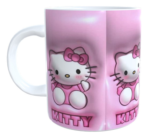 Mug Taza Pocillo Regalo Café Hello Kitty Coleccion 3d