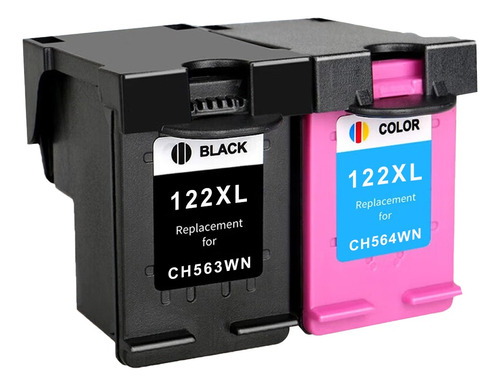 Tinta Alternativa Para 122xl Color Negro Y Tricolor