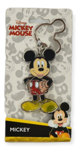 Mickey Mouse Disney Llavero Metálico Importado 100% Original