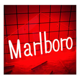 Letrero Led Neon Cigarro Malboro Bar 34*21cm Luminoso