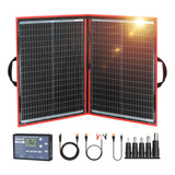 Kit De Panel Solar Plegable Portátil De 110 W Y 18 V (...