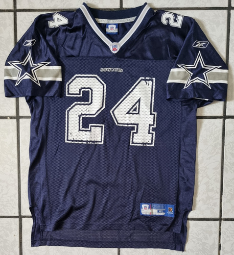 Jersey Cowboys Dallas Nfl Reebok Marion Barber On Field S