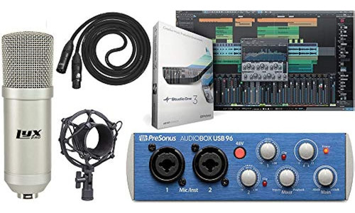 Interfaz De Grabación Presonus Audiobox 96 Audio Usb 2.0 Y K