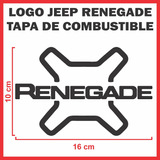 Calcos Jeep Renegade Para Tapa De Combustible 16x10cm