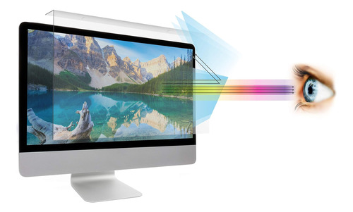 Filtro De Pantalla Anti Luz Azul Compatible Con Apple iMac D