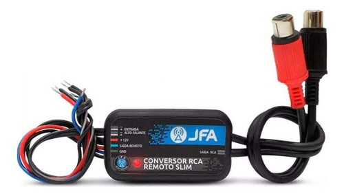 Conversor Rca Jfa Automotivo Comando Remoto Slim Adaptador