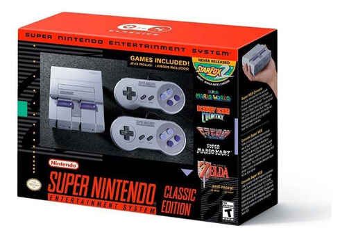 Nintendo Snes Super Nes Classic Mini Edition Original