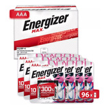 Pila Energizer Max Aaa 96 Unidades Blister Alcalina 1.5v E92