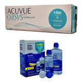 Lente De Contato Acuvue 1 Day Johnson + Renu Fresh Solução