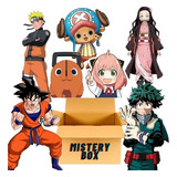 Caja Misteriosa De Anime - Mystery Box + 6 Productos + $500