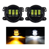 Exploradoras Led Bicolor 4 Pulgadas Para Renault Jeep Nissan