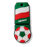 Memoria Usb 32gb Con Diseño Futbol Mexico