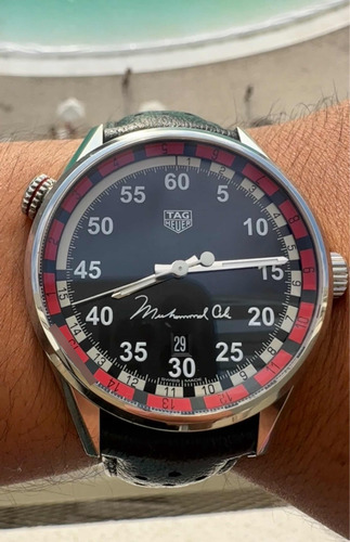 Reloj Tag Heuer Carrera Mohammad Alí 43mm Original