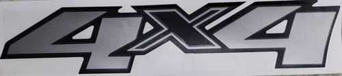 Emblema Calcomana 4x4 Chevrolet Silverado Insignia Tolva Foto 4