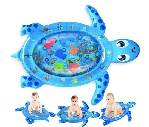 Colchoneta Tapete Inflable Agua Bebé Estimulación