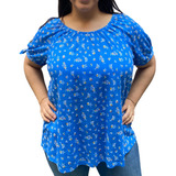 Blusa Paisana Talles Grandes Importada Anaandi