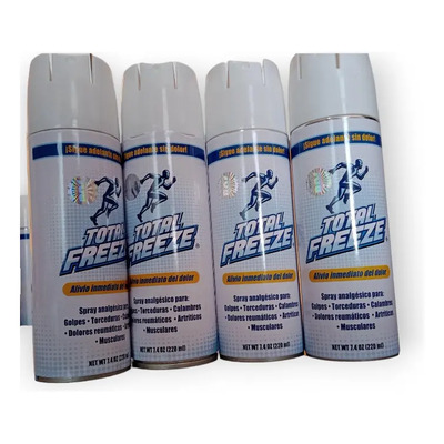 Total Freeze 4x1 Spray Frio Para Dolor Muscular Y Articular  | Meses sin interés