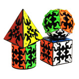 Yealvin Gear Speed Cube Set De Engranajes De Cubo De Engrana