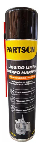 Limpia Cuerpo Mariposa En Aerosol Sin Desmonte 440cm3