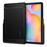 Funda Spigen Rugged Ar Para Galaxy Tab S6 Lite (2020) Negra