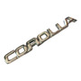 Emblema Letras Corolla 1997 1998 1999 2000 2001 2002 Toyota toyota Scion