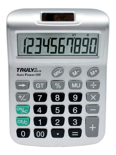 Calculadora 10 Dígitos 6001-10 Truly