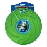 Disco Volador Flotante Frisbee Zipflight Chuckit Para Perros M, Color Verde