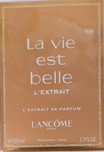 Perfume La Vie Est Belle L'extrait De Parfum Lancome X 50ml 