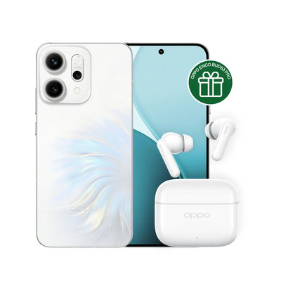 Celular Oppo Reno14 5g 512gb + 12gb + Enco Buds3 De Regalo Blanco | Meses sin interés