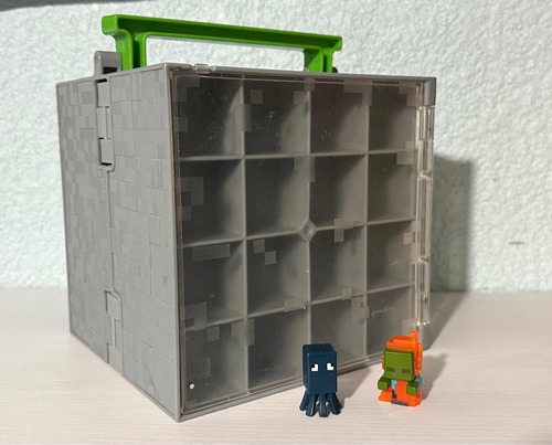 Minecraft Mini Figuras Collector Case Storage