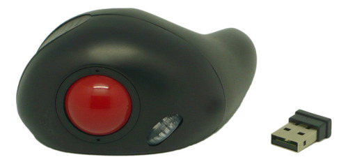 Mouse Portátil Usb Trackball K Wireless Finger Pc 8842