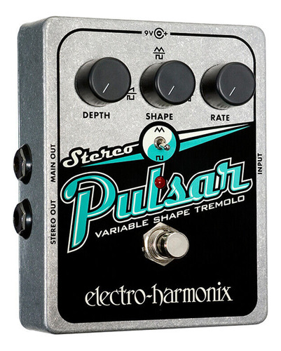 Pedal Pulsar Stereo Tremolo Electro Harmonix
