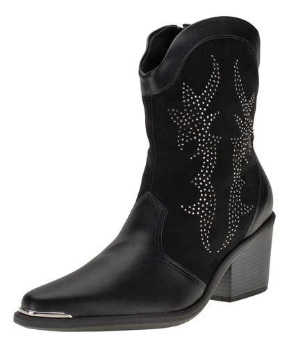 Bota Feminina Country Cano Baixo Piccadilly 761005 