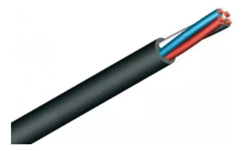 Cable Flexible Rv-k 5x4awg Negro