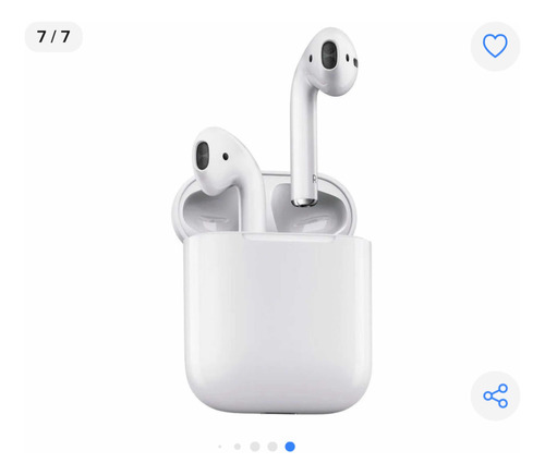 Auriculares Inalambricos Apple Air Pods Segunda Generación 