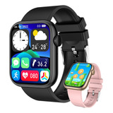 Smartwatch Para Mujer Hombre Reloj Inteligente 1.69 Bt 5atm