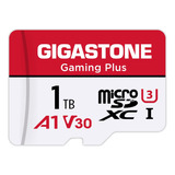 Gigastone] Tarjeta Micro Sd De 1 Tb, Gaming Plus, Hasta 150 Mb/s, Tarjeta De Memoria Microsdxc Para Nintendo-switch, Steam Deck, Grabación De Video 4k, Uhs-i A1 U3 V30 C10, Con Adaptador