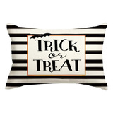 Rabusofa Funda De Almohada Lumbar De Halloween De 12.0 X 20.