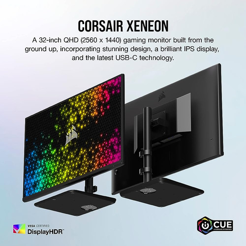 Monitor Para Juegos Corsair Xeneon 32qhd240 - 32 Pulgadas, I