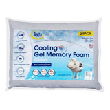 Almohadas Serta Cooling Gel Memory Foam 2 Pzas