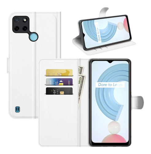 Funda Protectora De Tpu Para Oppo Realme C21y Litchi Texture